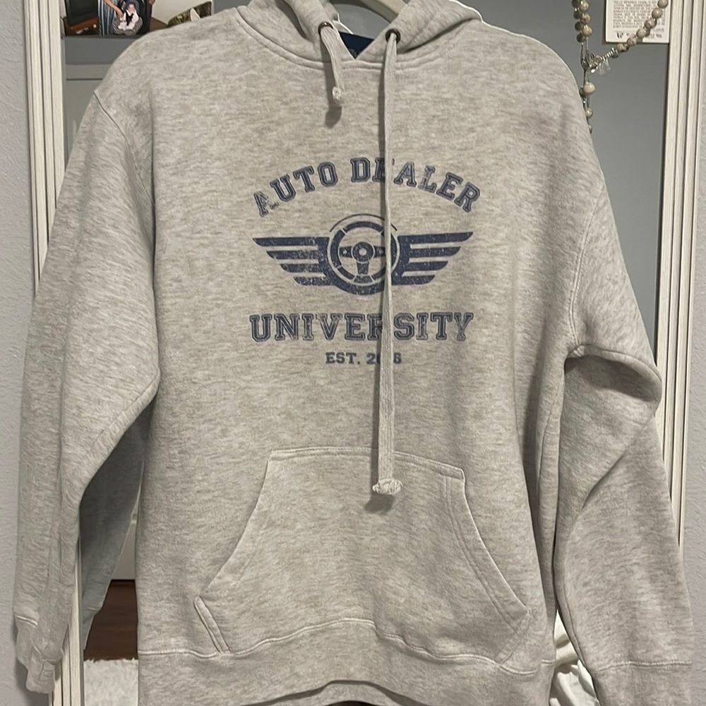 Grey hoodie